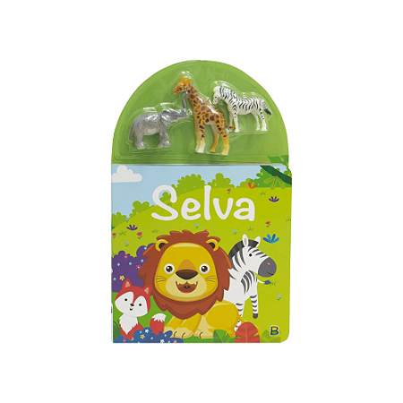 Livro Leitura Aventuras Para Pequeninos Selva Todo Livro
