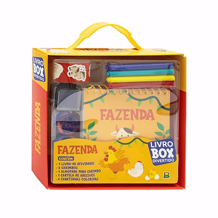 Livro Box Fazenda Todo Livro