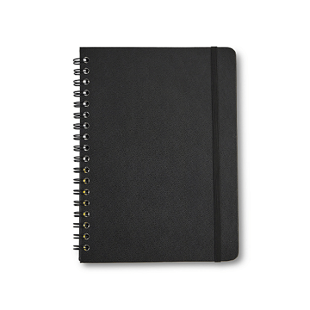 Caderno Colegial Pautado 1 Matéria 80f Preto Classica Cicero
