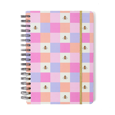 Caderno Colegial 10 Matérias 160fls Casinha das Abelhas Melissa Cicero