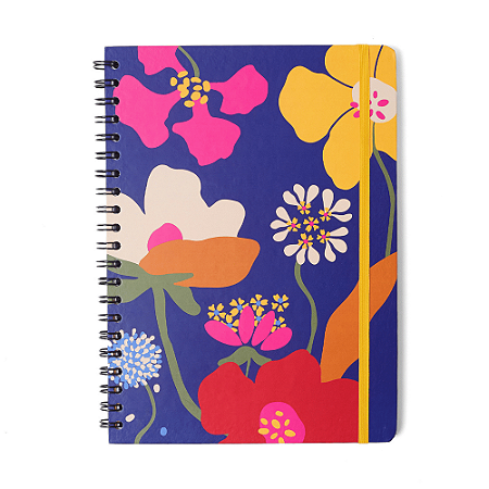 Caderno Universitario 1 Matéria 80fls Aromas Azul Polen Cicero