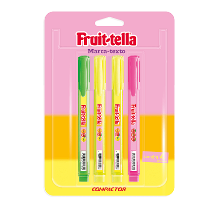 Marca Texto Fruit-tella com 4 Compactor