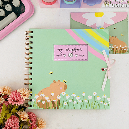 Scrapbook 19x19 Capivaras Buendia