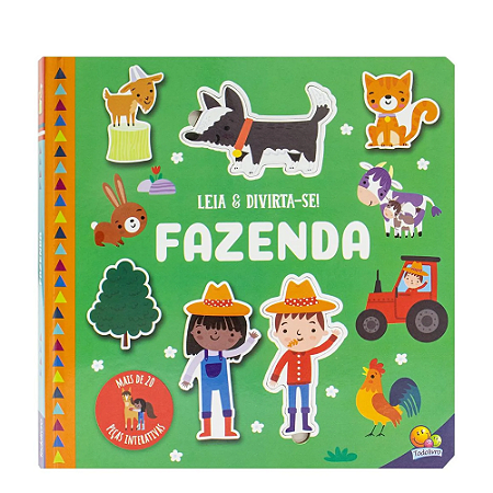 Livro Leia e Divirta-se Fazenda Todo Livro