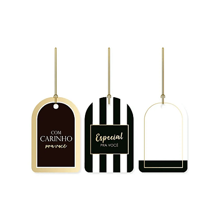 Tag Decorativa Especial Pra Você 12un Cromus