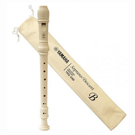 Flauta Doce Soprano Barroca Yamaha