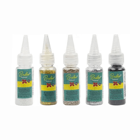 Kit 1 Glitter Bisnaga 15g