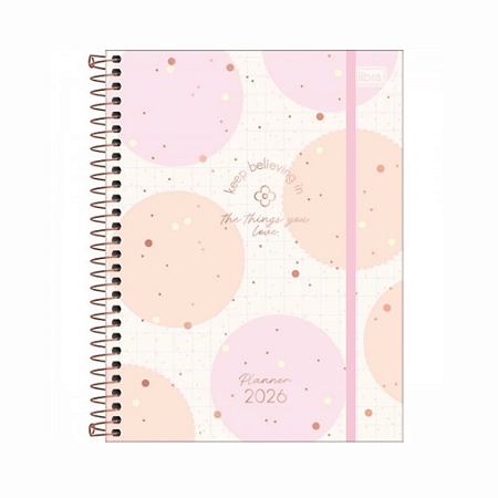 Agenda 2026 Planner Espiral M7 Soho Tilibra