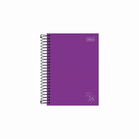 Agenda 2026 Diária Espiral Spice Cores M3 Tilibra