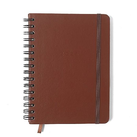 Agenda Planner Wire-o 2026 Classica Semanal Anotações A5 Café Cicero