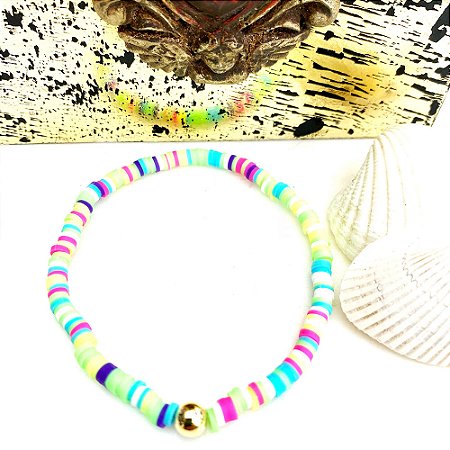 Pulseira Rubber Mix Colors