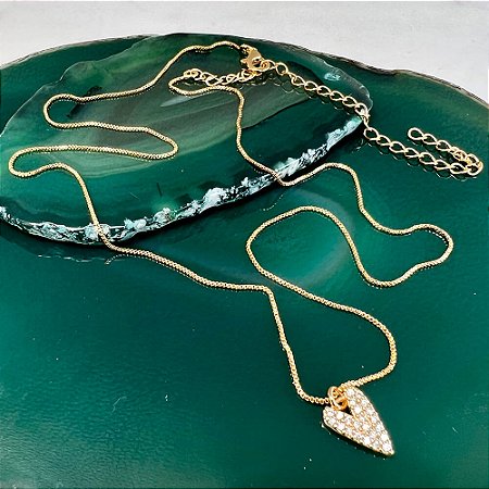 Colar Little Heart Dourado