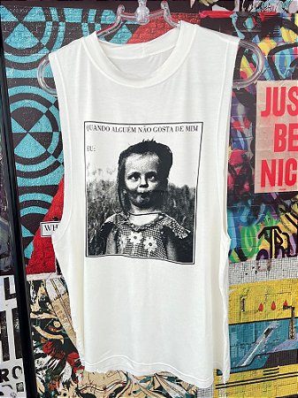 Regata Menina Debochada Branca