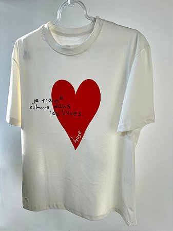 Maxi T-shirt Coração Off