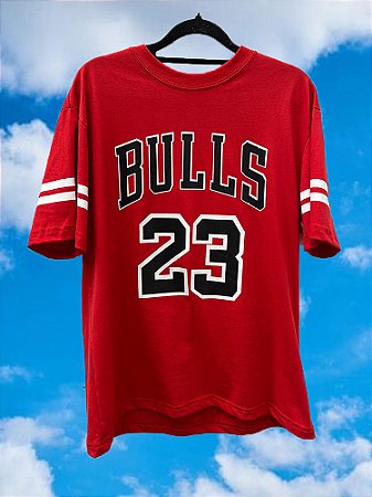 Maxi T-shirt Bulls Vermelho
