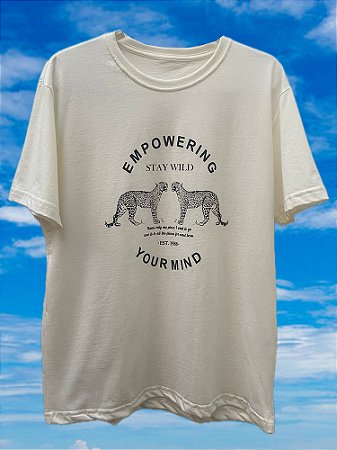 T-shirt Leopardos Off White