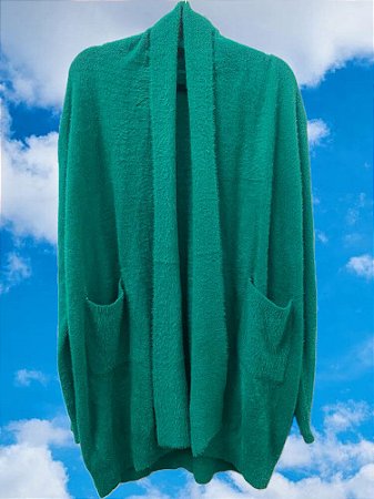 Casaco Fluffy Verde