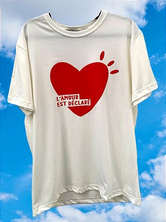 Maxi T-shirt Coração Amour