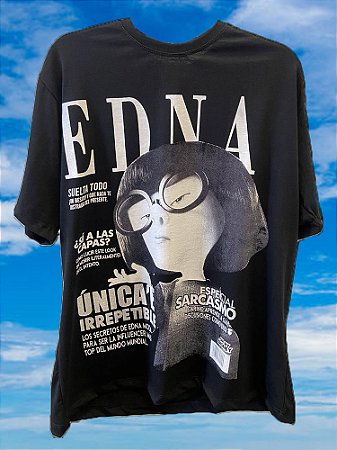 T-shirt Edna Preta