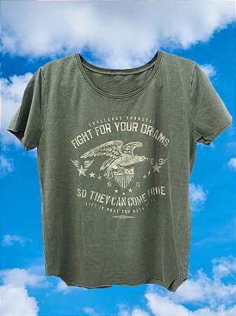 T-Shirt Águia Dreams Verde