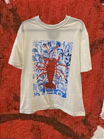 T-shirt Lagosta Off White