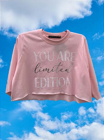 Cropped You Are Rosa Claro