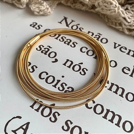 Fio Violão Dourado