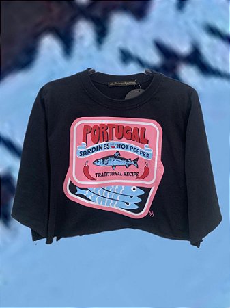 Cropped Portugal Preta