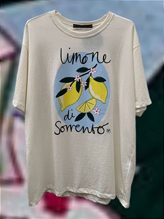 T-shirt Limone Off White