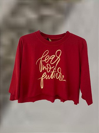Cropped Future Vermelho