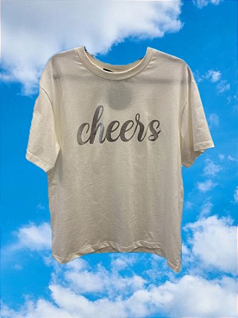 T-shirt Cheers Off White