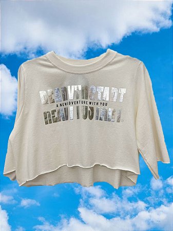 Cropped Ready Off White