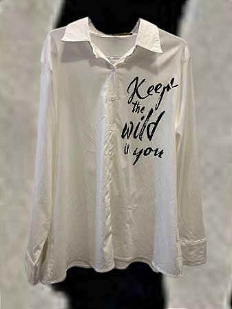 Camisa Wild Branca