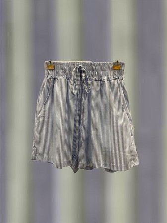 Shorts Listras Azul