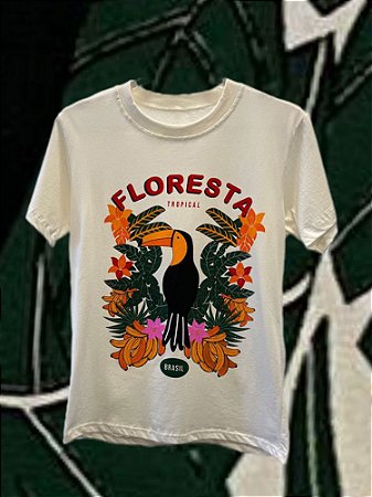 T-shirt Floresta Off White
