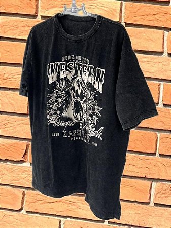 Maxi T-shirt Born In The Western