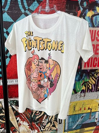 T-shirt Flintstones Branca