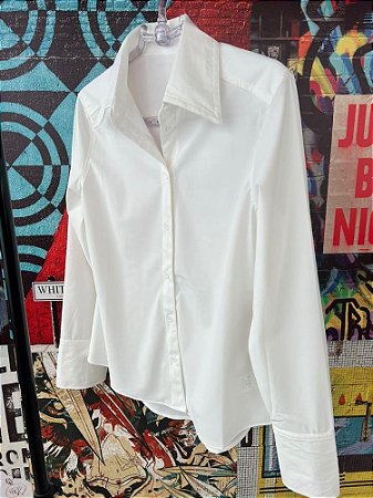 Camisa Lisa Off White