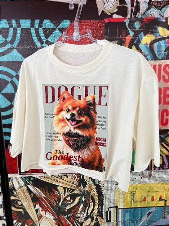 Cropped Dogue Off White