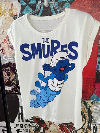 T-shirt Smurfs Off White