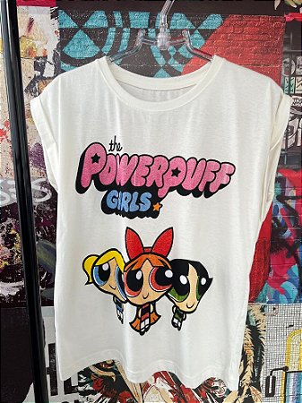 T-shirt Powerpuff Girls Off White
