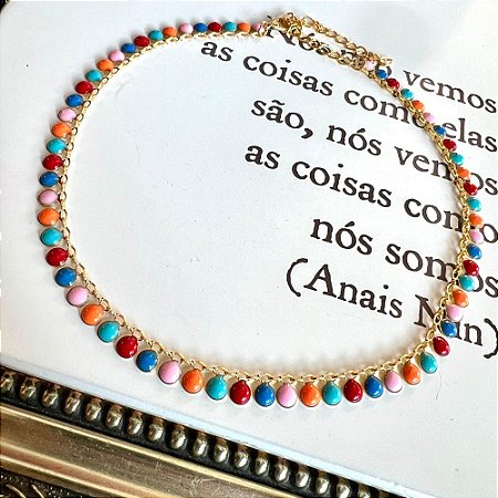 Choker Chapinhas Mix Colors