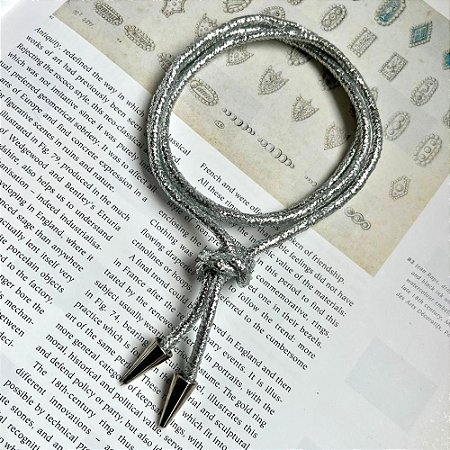 Fio Multiúso Metalizado Prateado