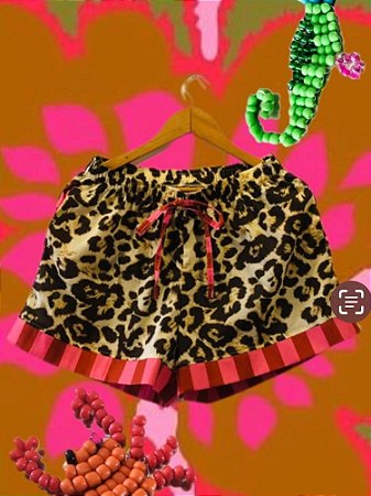 Shorts Onça Barra Listras