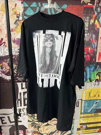 Maxi T-shirt Get The Look Preta