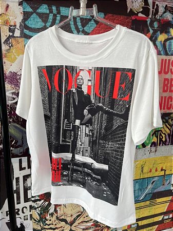 T-Shirt Red Vogue Branca