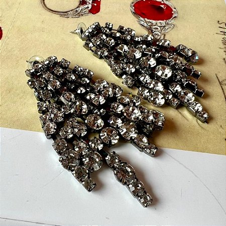 Brinco Maxi Chaton Riviera Grafite