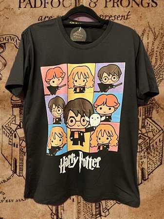 T-shirt Harry Potter Preta