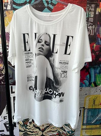 Maxi T-Shirt Elle Off White