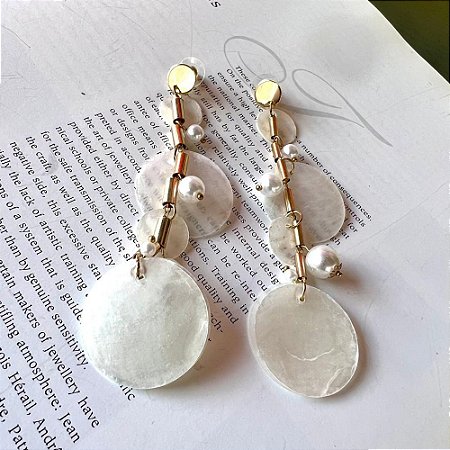 Brinco Pastilhas Madrepérolas